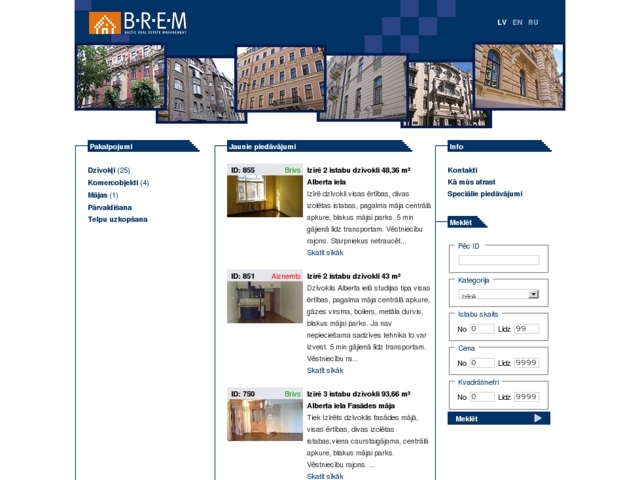 BREM Nekustamā īpašuma birojs, SIA