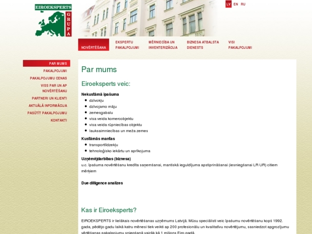 Eiroeksperts, SIA