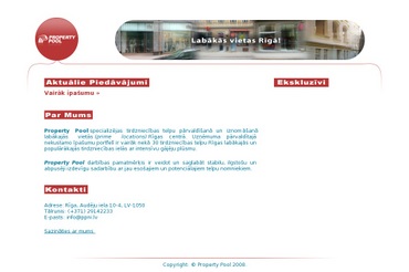 Property Pool, SIA